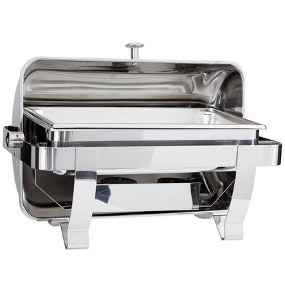 Vollrath Orion Full Size Chafer w Retractable Cover, 9 qt, FINAL SALE - 46520