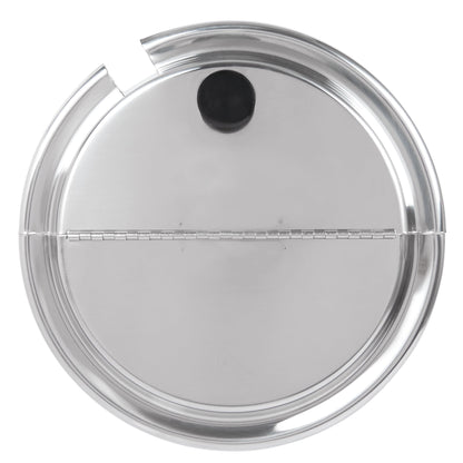 Vollrath | Round Hinged Insert Cover with Slot, 11 qt