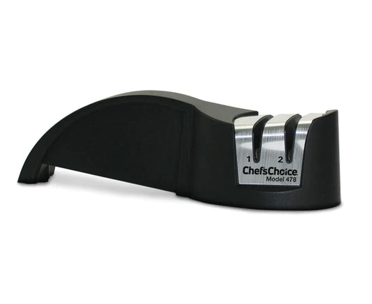 Chef'sChoice | Model 478 Manual Knife Sharpener, 2 Stages, 20 Degree Edges, Black