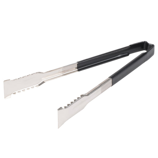 Vollrath | VersaGrip Kool-Touch One-Piece Tongs, 12", Black