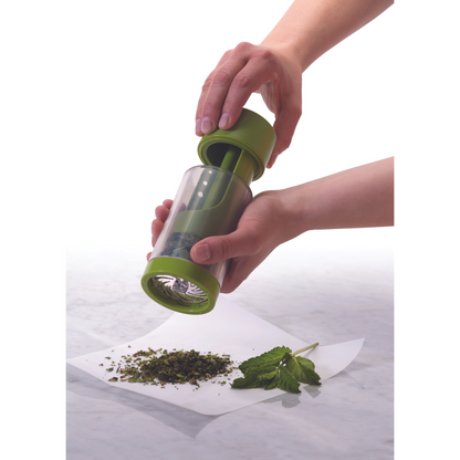 Microplane | Herb Stripper and Mincer Mill, Green