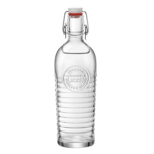 Steelite | Bormioli Rocco Officina Swing Top Bottle, 40 oz (6-pack)