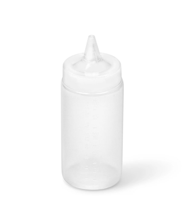 Vollrath | Traex Wide Mouth Squeeze Bottle, 16 oz, Clear