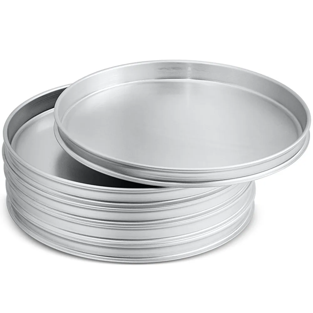 Crown | Rim Stacking Pizza Pan, 13", Aluminum