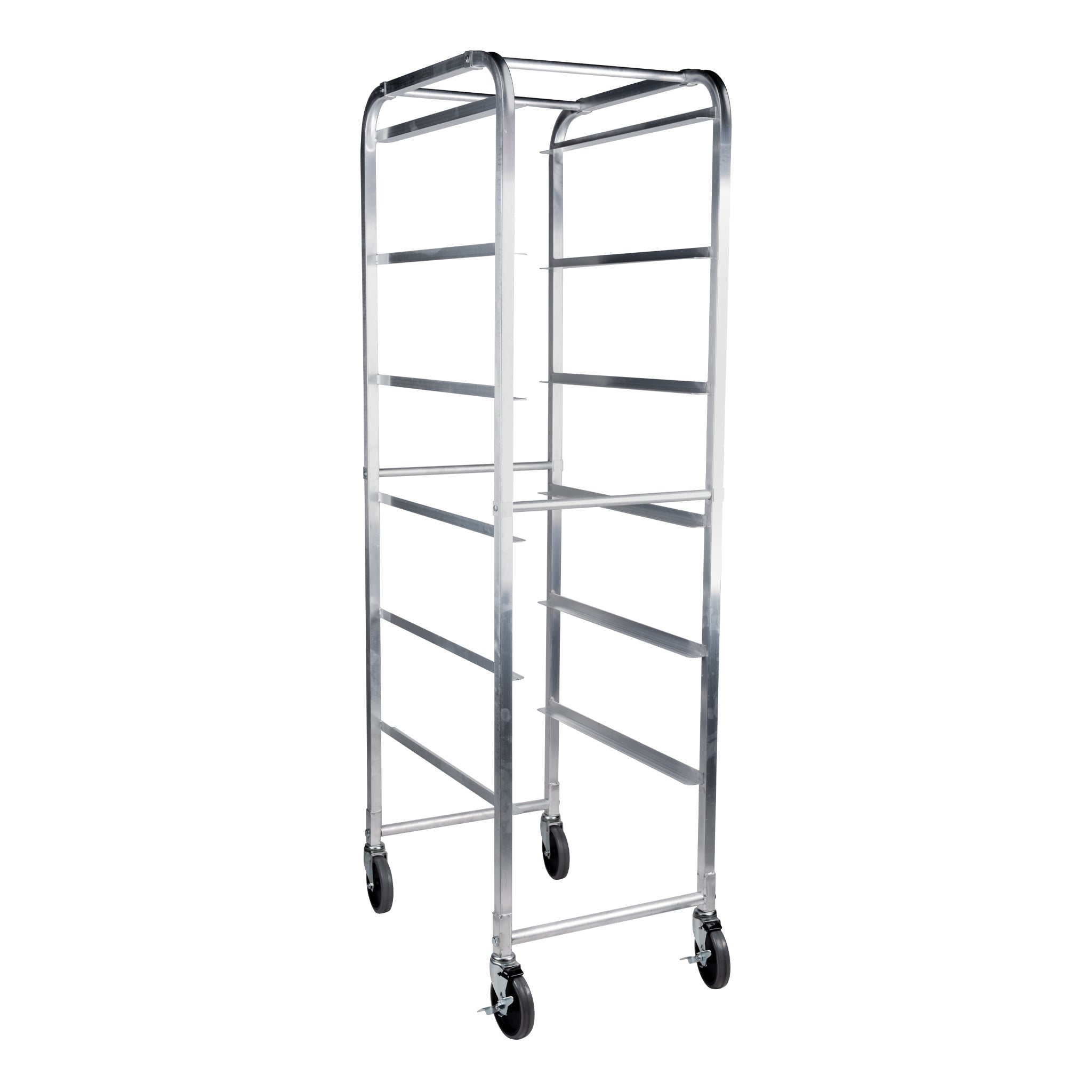SignatureWares 6 Shelf Bus Bin Rack, Aluminum - 404006 – Russell Hendrix