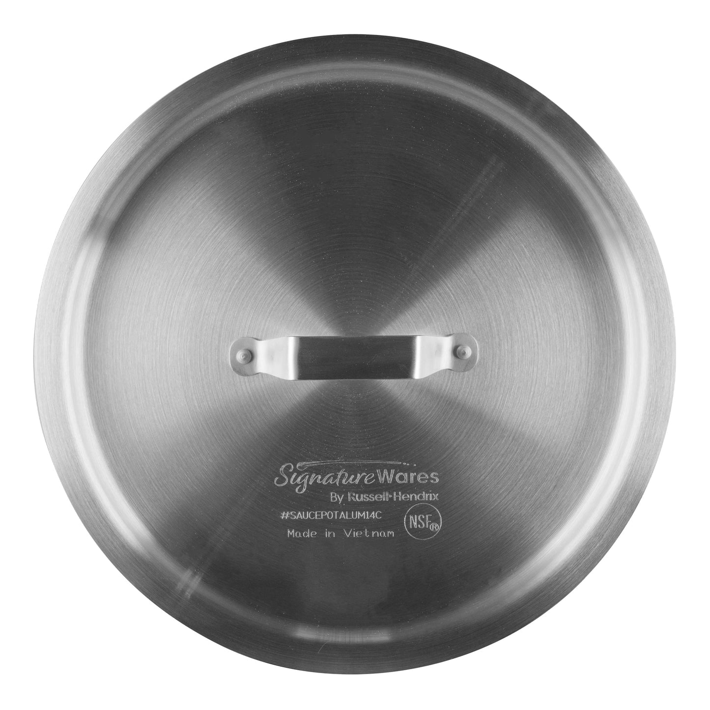 SignatureWares | Heavy Duty Sauce Pot Cover, 14 qt, Aluminum