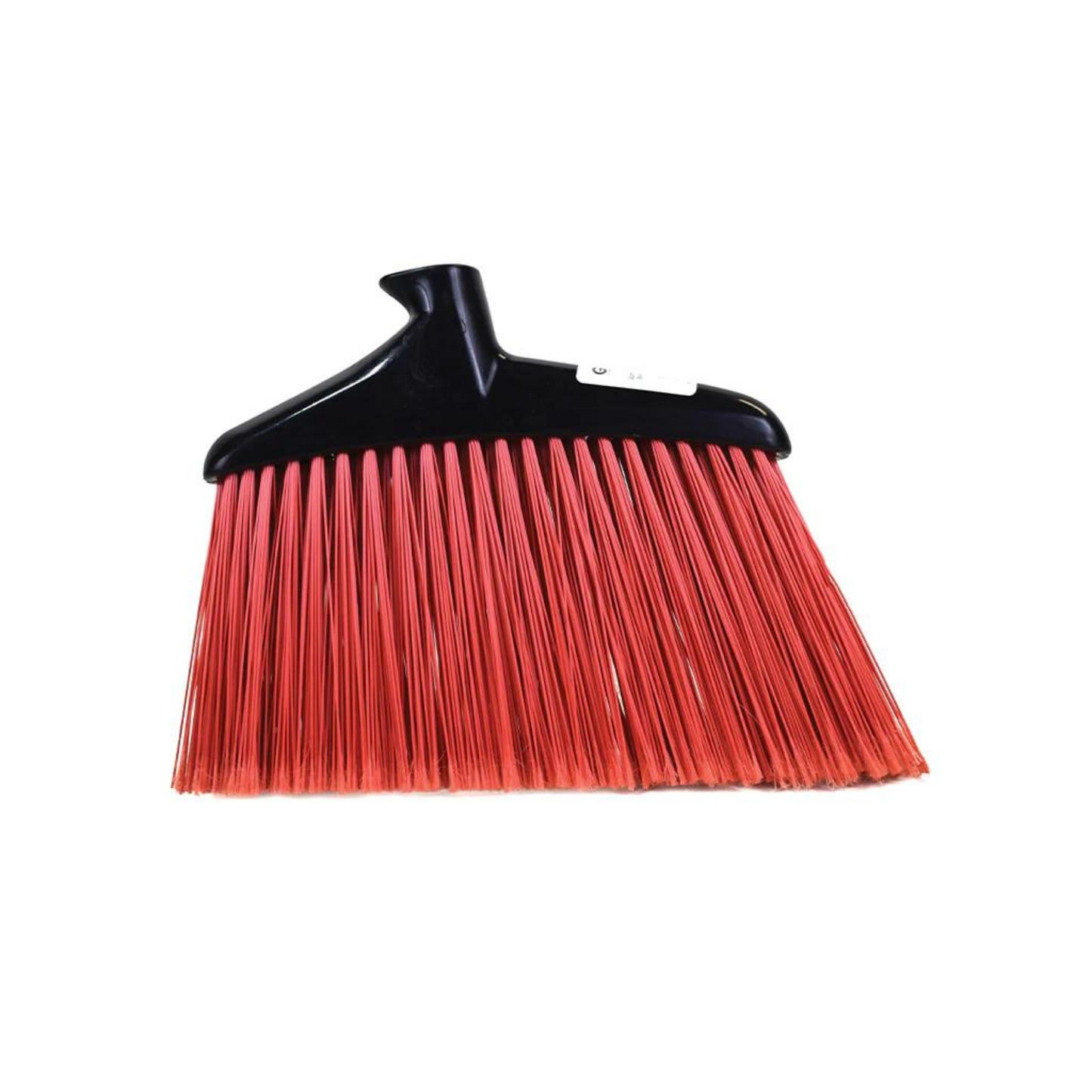 Globe | Heavy Duty Angle Broom Head, 16", Red (4-pack)