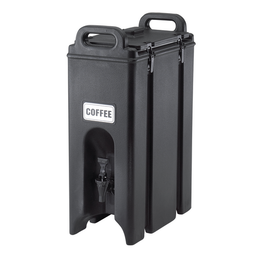 Cambro | Camtainer Insulated Beverage Container, 4.75 Gal, Black