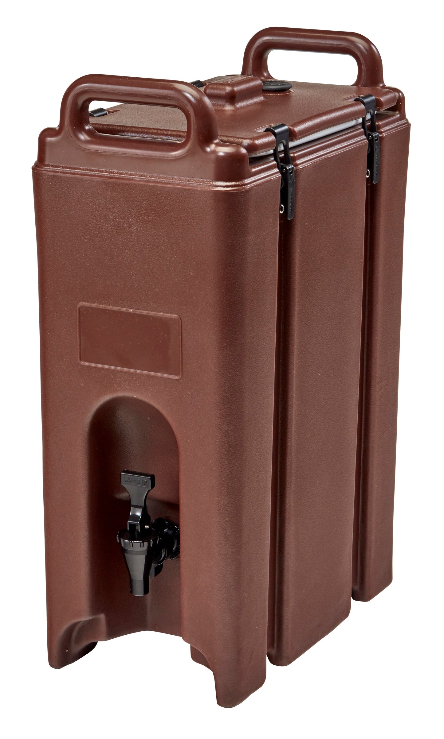 Cambro Camtainer Insulated Beverage Container, 4.75 Gal, Dark Brown - 500LCD131