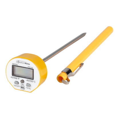 SignatureWares | Digital Pocket Thermometer, NSF, Yellow