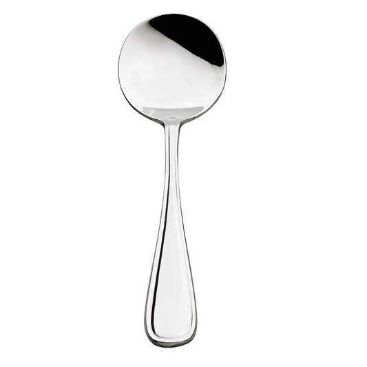 Browne | Celine Round Soup Spoon (1 DZ) - ChefEquipment.com