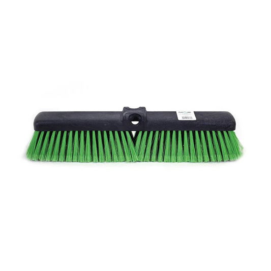 Globe | Push Broom Head, 18",  Plastic, Green