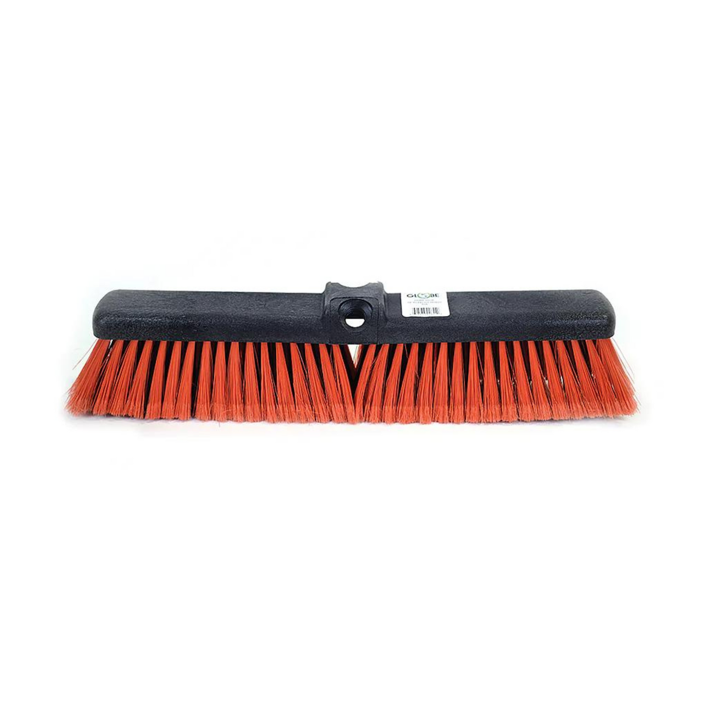 Globe | Push Broom Head, 18",  Plastic, Red