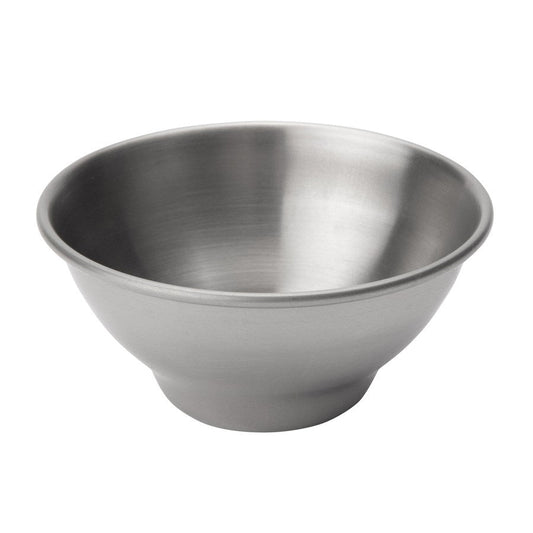 Browne | Footed Sauce Cup, 2 oz, Stainless Steel - ChefEquipment.com