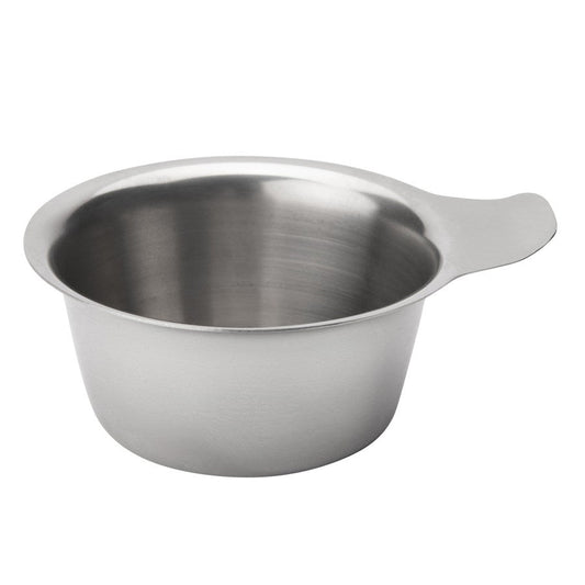 Browne | Sauce Cup with One Handle, 2 oz, Stainless Steel