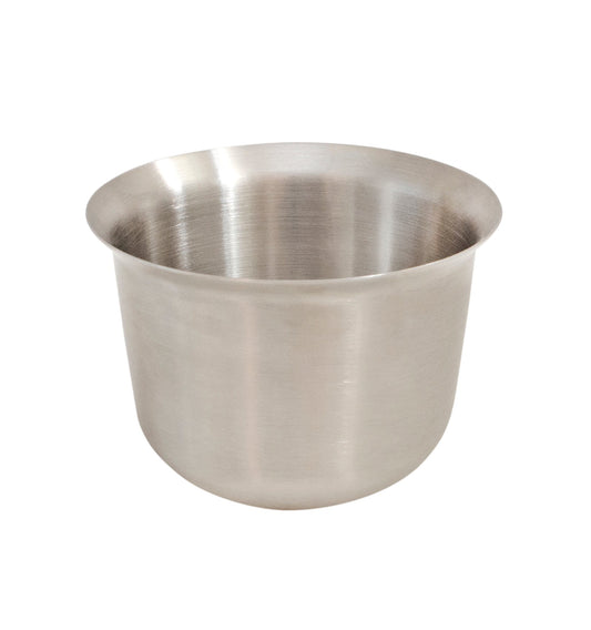 Browne | Large Flare Serving Cup, 13.5 oz, Stainless Steel  (6-pack) - ChefEquipment.com