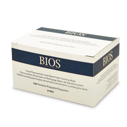 BIOS | Thermometer Probe Sanitizing Wipes (100-pack)