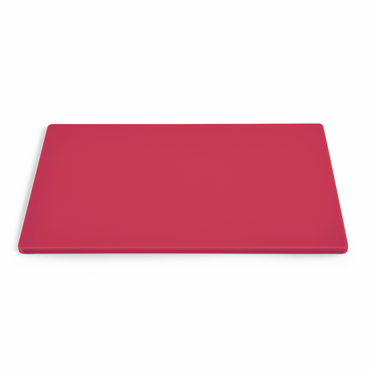 Vollrath Color-Coded Cutting Board, 20" x 15" x 0.5", Red, FINAL SALE - 5200240