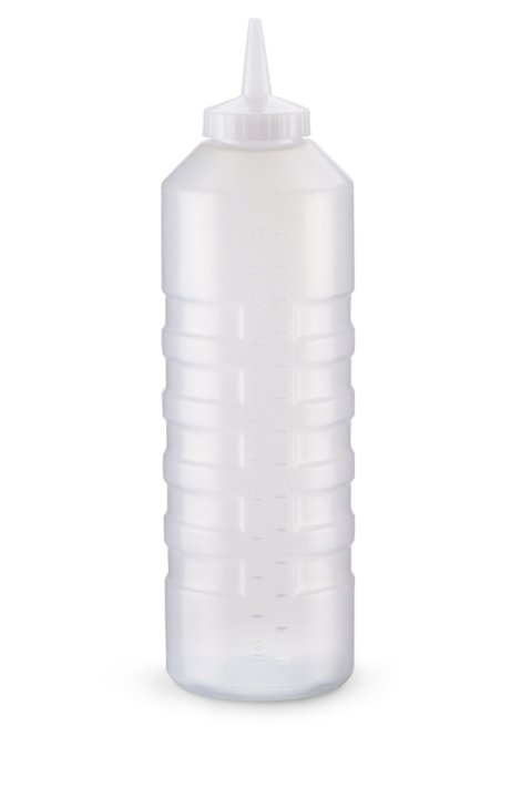 Vollrath | Traex Squeeze Bottle, 24 oz, Clear (1 DZ) - ChefEquipment.com