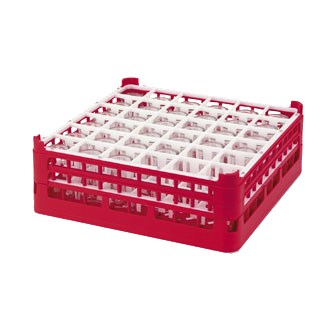 Vollrath | Signature Full Size 36 Compartment Medium Glass Rack - ChefEquipment.com