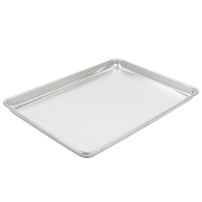 Vollrath | Wear-Ever Heavy-Duty Bun Pan, Wire Rimmed, Half Size, 18 Gauge Aluminum