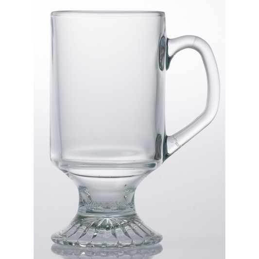 Arcoroc | Irish Coffee Mug with Faceted Base, 10 oz (24-pack)