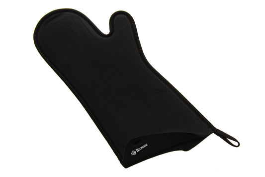 Browne | Oven Mitt FLXz-Prene w Nomex Binding, Black - ChefEquipment.com