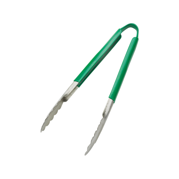 Browne | Colour-Coded Tongs, 12", Green