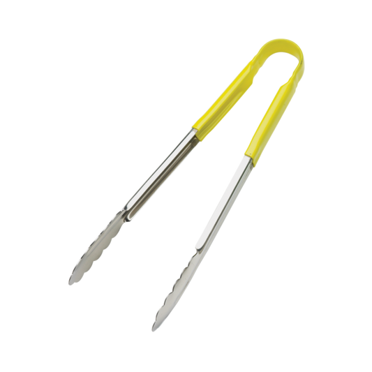 Browne | Colour-Coded Tongs, 12", Yellow