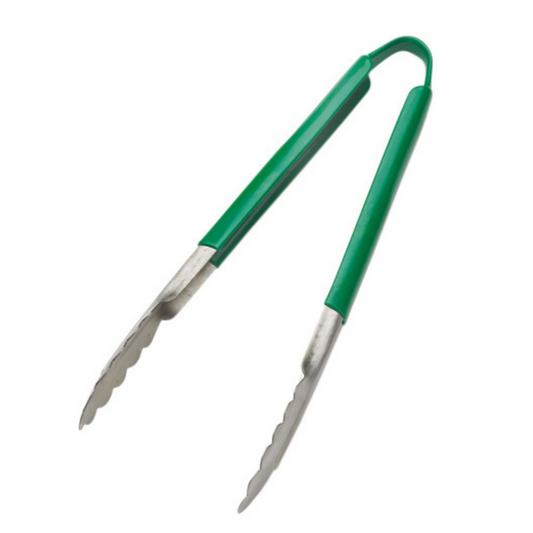 Browne | Colour-Coded Tongs, 16", Green