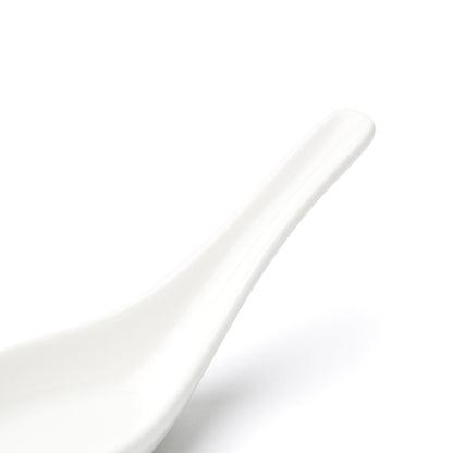 Browne | Foundation Asian Soup Spoon, White (24-pack)