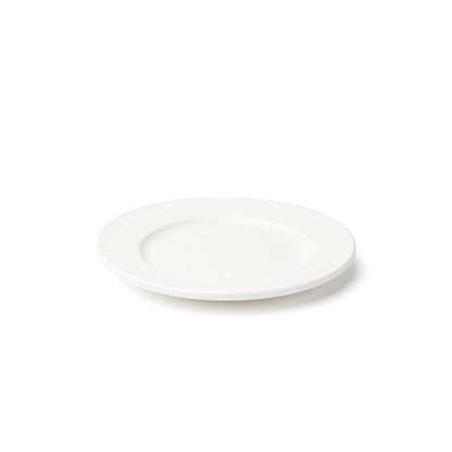 Browne | Foundation Round Wide Rim Plate, 6.5", White (36-pack)