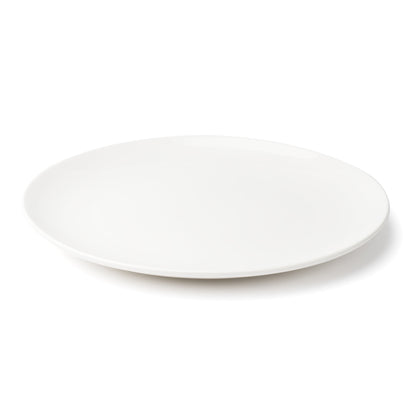 Browne | Foundation Round Coupe Plate, 10", White (12-pack)