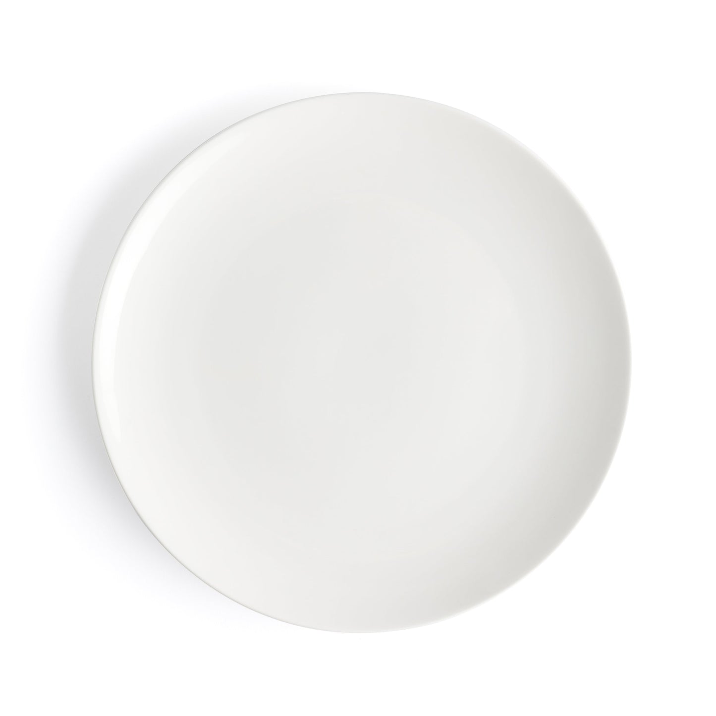 Browne | Foundation Round Coupe Plate, 10", White (12-pack)