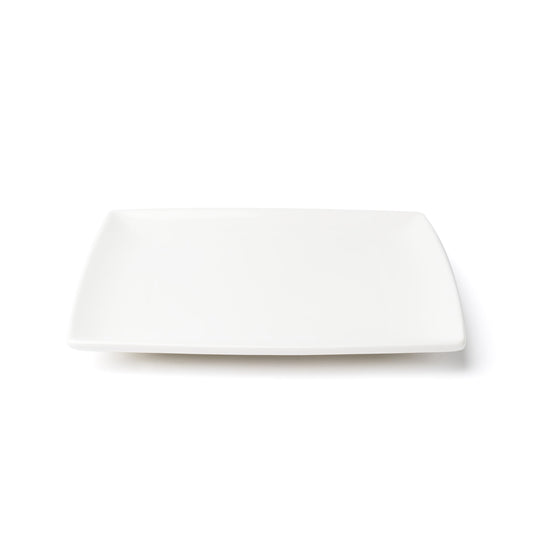 Browne | Foundation Square Coupe Plate, 8", White (36-pack)