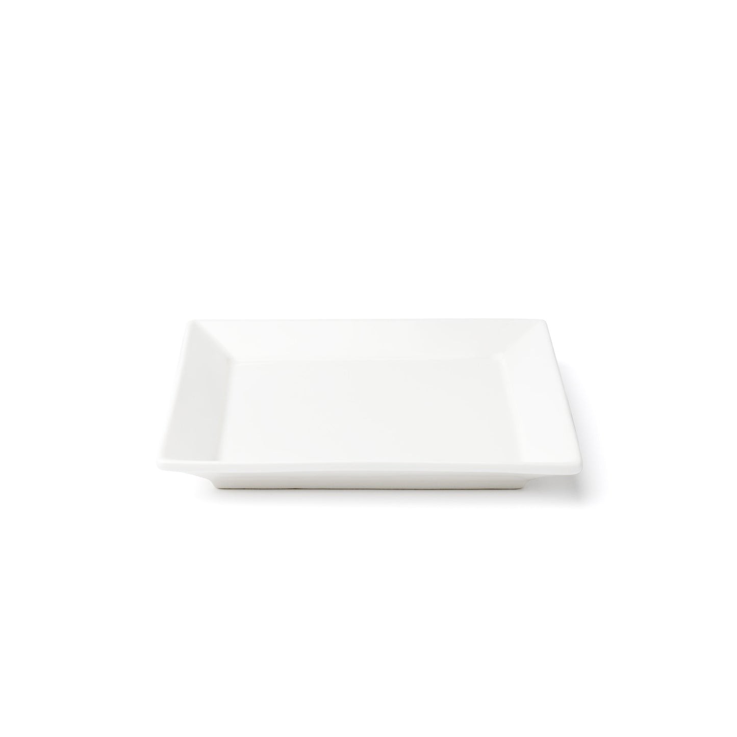 Browne | Foundation Square Wide Rim Plate, 6", White (36-pack)