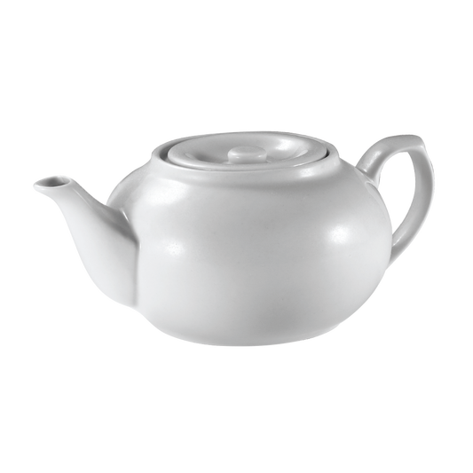 Browne | Porcelain Teapot, 16 oz, White - ChefEquipment.com