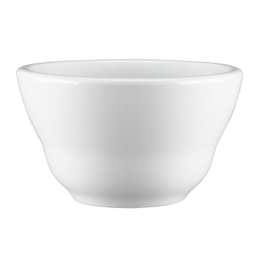 Browne | Palm Bouillon Bowl, 7 oz, White (3 DZ) - ChefEquipment.com