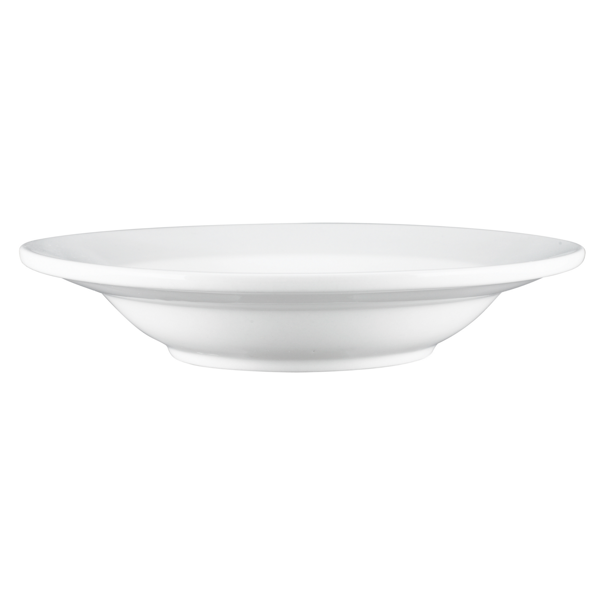 Browne | Palm Rim Soup Bowl, 9 oz, White (3 DZ) - ChefEquipment.com