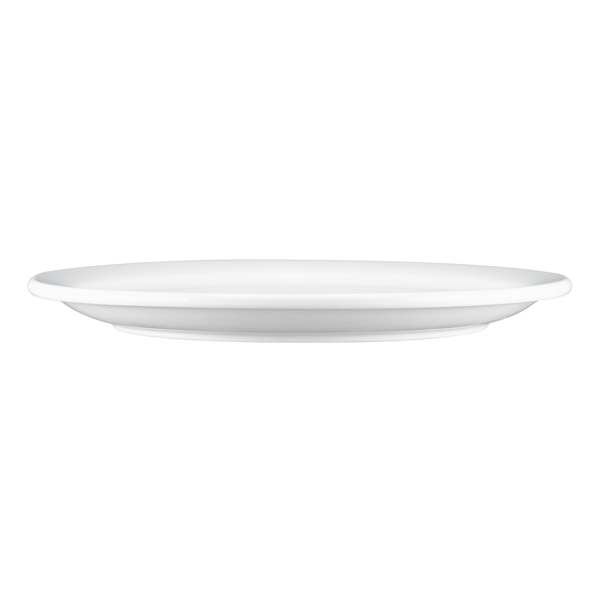 Browne | Palm Dessert Plate, 7.5", White (3 DZ) - ChefEquipment.com