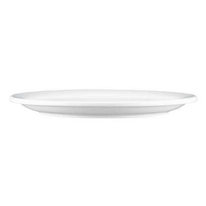 Browne | Palm Dessert Plate, 7.5", White (3 DZ) - ChefEquipment.com