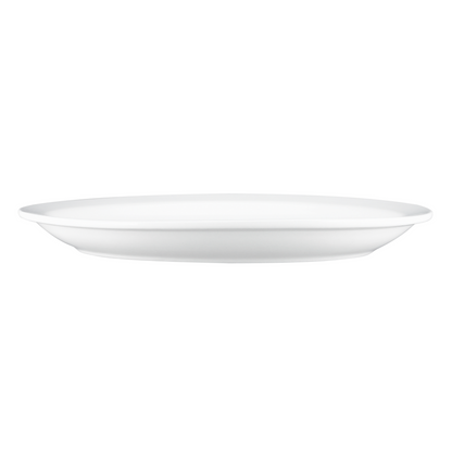 Browne | Palm Oval Platter, 9.75", White (2 DZ) - ChefEquipment.com