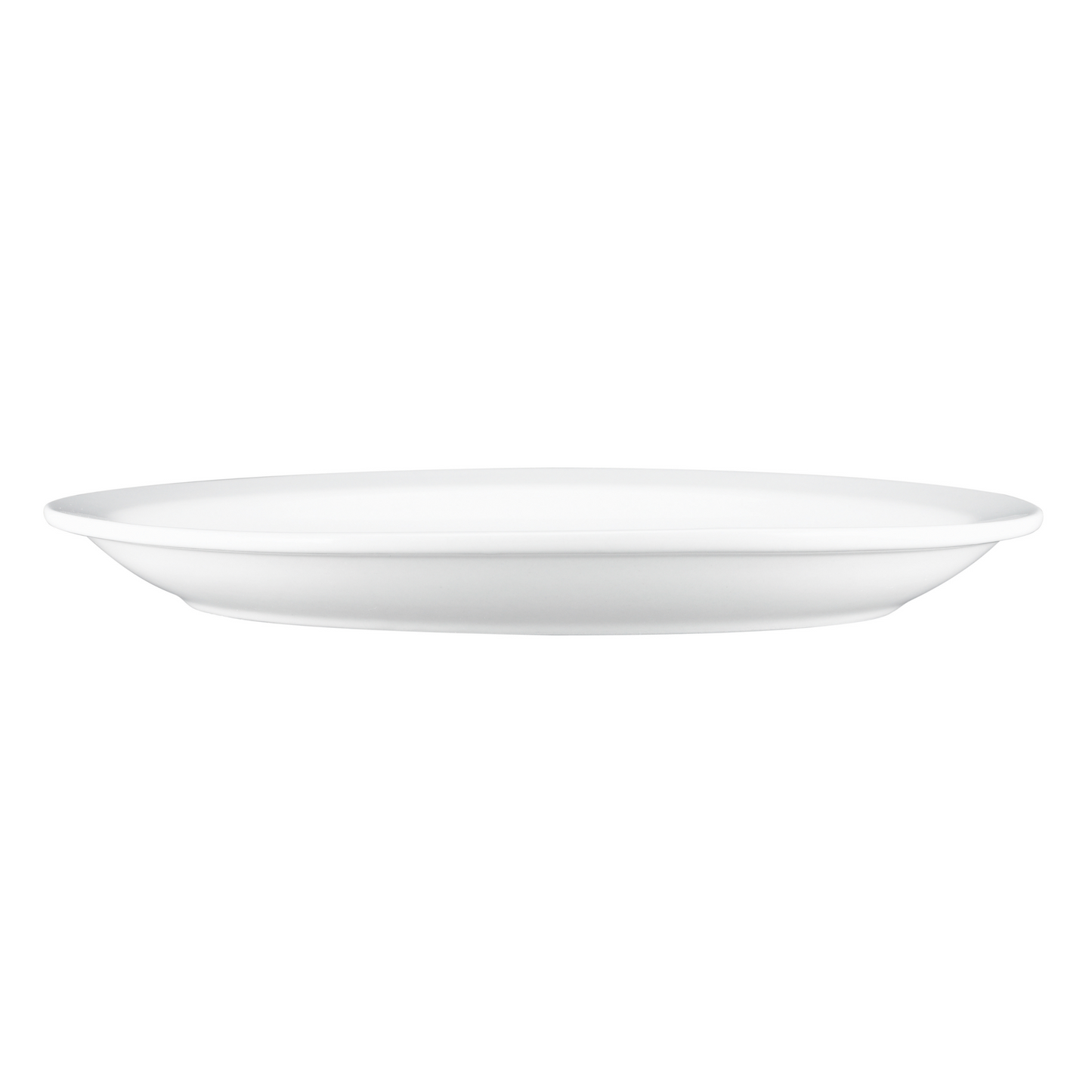 Browne | Palm Oval Platter, 13", White (12-pack)