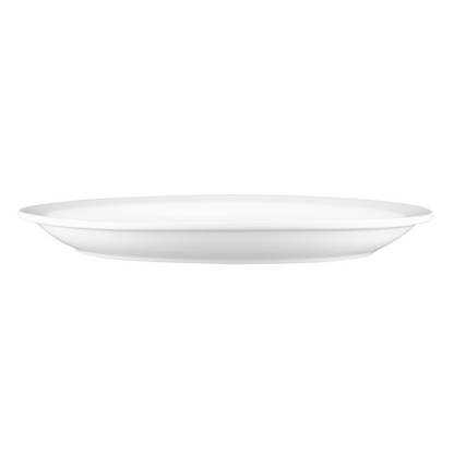 Browne | Palm Oval Platter, 13", White (12-pack)