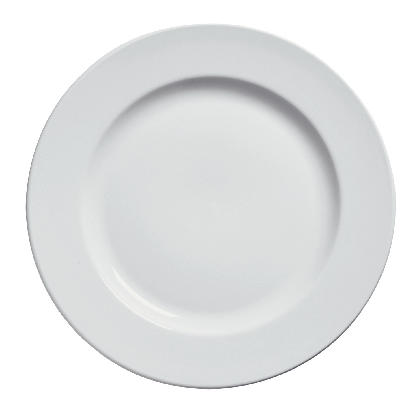 Browne | Palm Presentation Plate, 12", White (1 DZ) - ChefEquipment.com