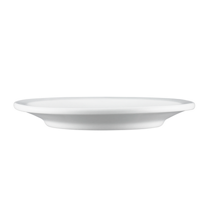 Browne | Palm Saucer, 4.75", White (3 DZ) - ChefEquipment.com