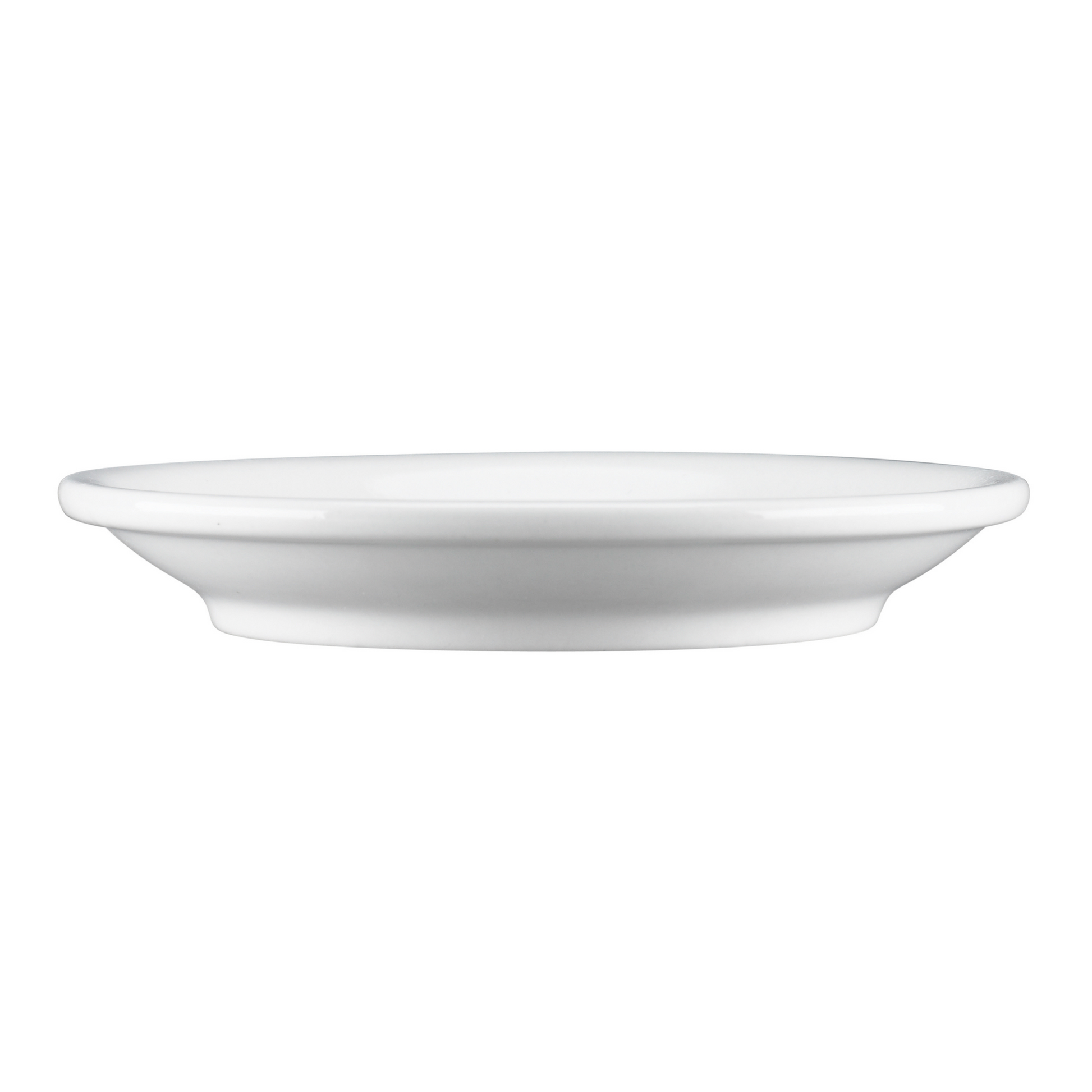 Browne | Palm Double Well Saucer, 5.5", White (3 DZ) - ChefEquipment.com