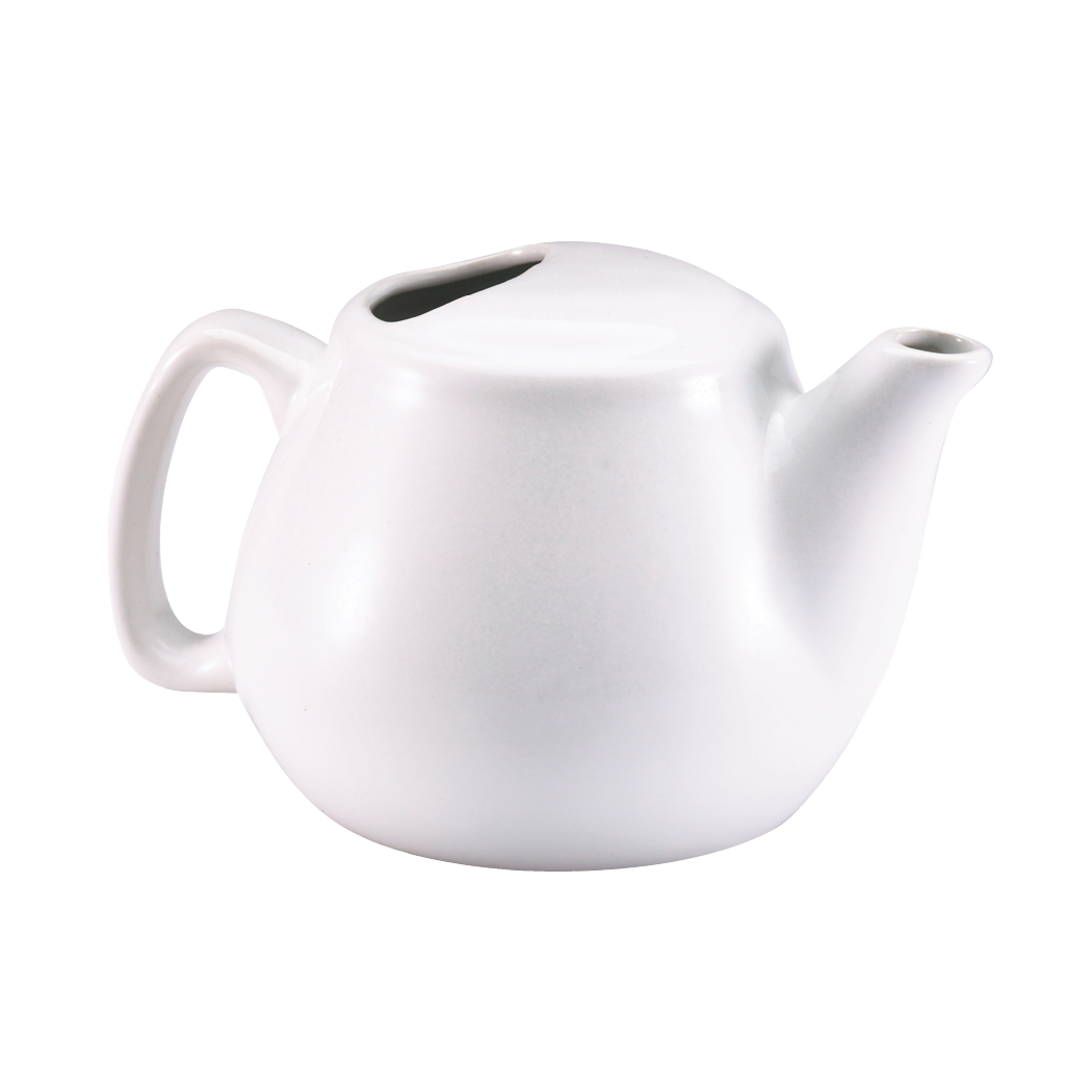 Browne | Economy Teapot, 16 oz, Porcelain, White