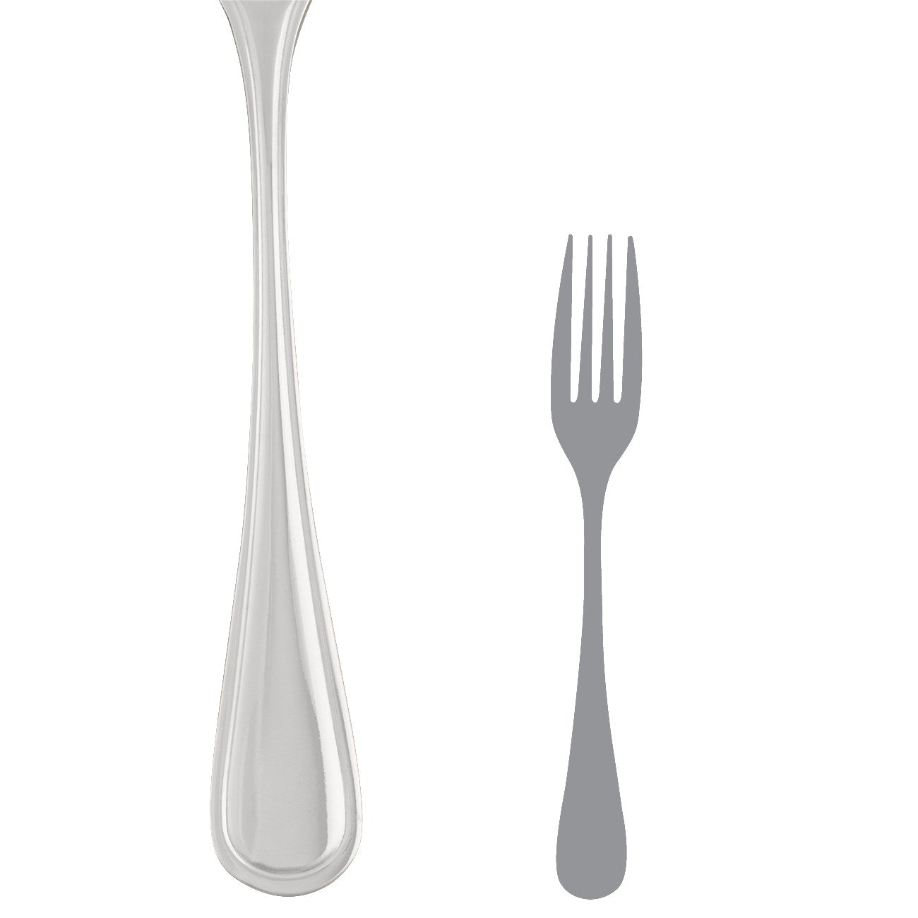 Steelite | Montecito Dinner Fork (1 DZ) - ChefEquipment.com