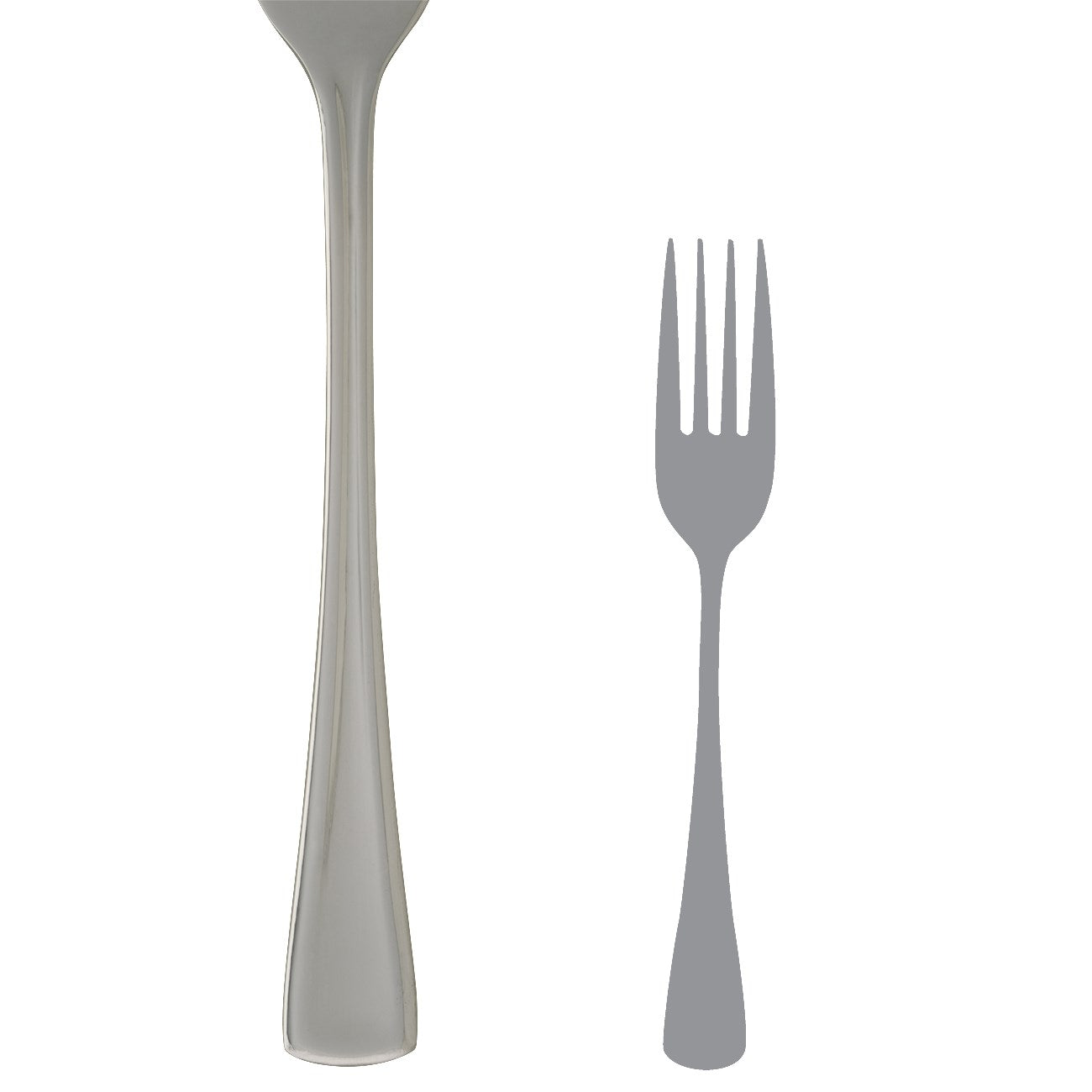 Steelite | Americana Dinner Fork (1 DZ) - ChefEquipment.com